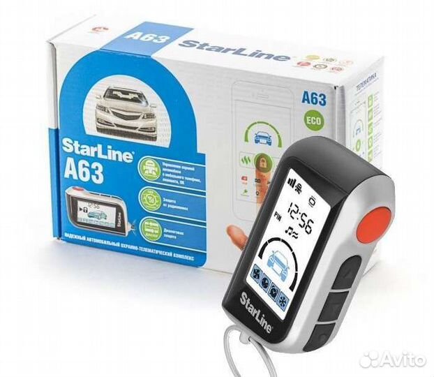 Сигнализация StarLine а93 эко, старлайн А63 эко