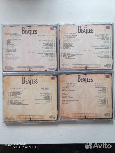 Коллекция юбилейного выпуска CD THE Beatles