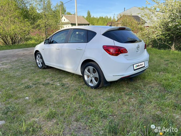 Opel Astra 1.6 МТ, 2013, 222 760 км