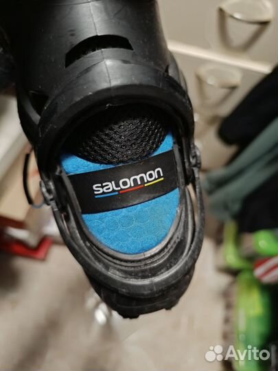 Лыжные ботинки salomon sns бу