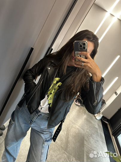 Кожаная куртка косуха