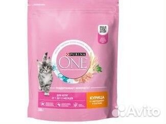Корм purina ONE для котят