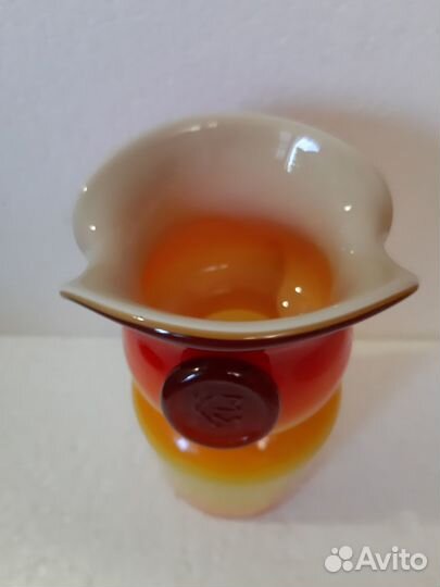 Ваза цветное стекло