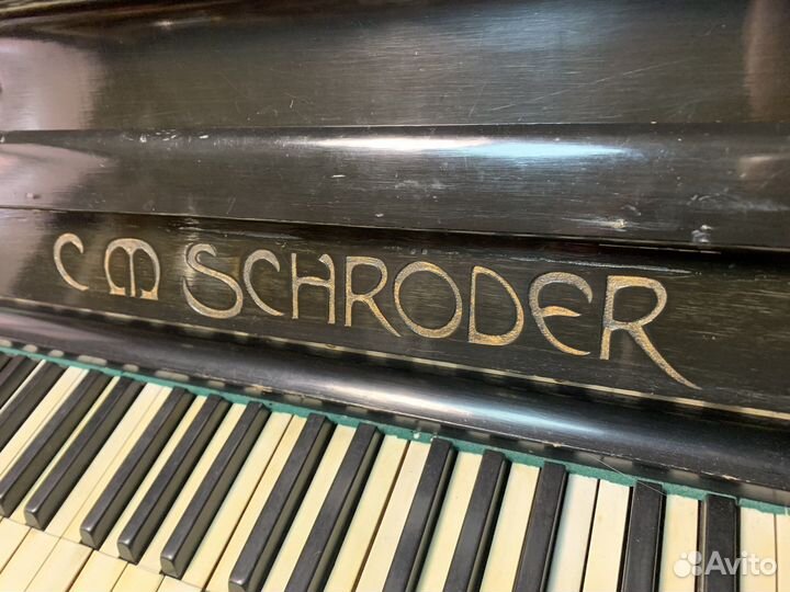 Пианино/фортепиано С.М. Schroder