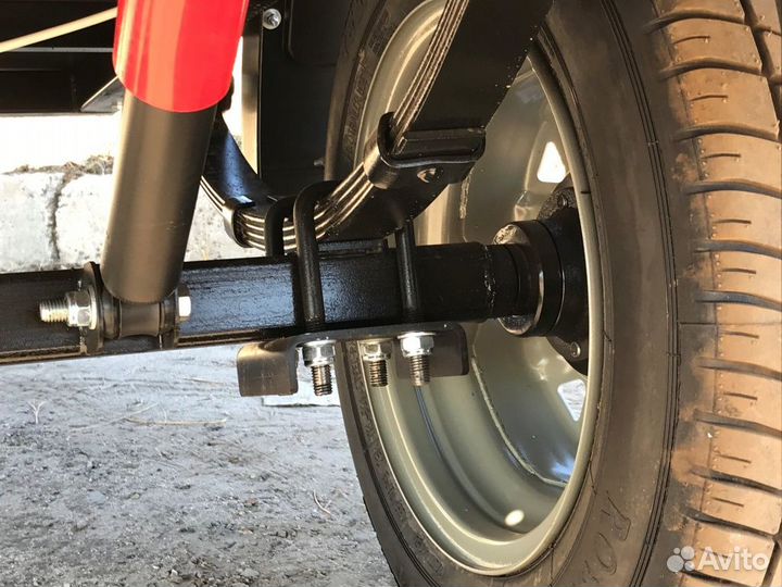 Прицеп Кремень стандарт 2,0 борт 31 см + самосвал