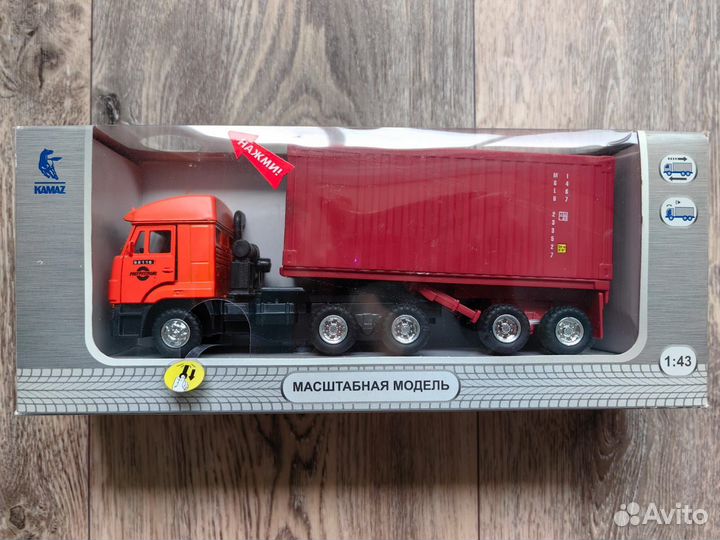 Модели грузовиков KAMAZ 1:43