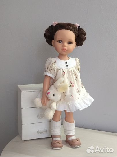 Одежда для кукол паола рейна. Летнее платье бронь