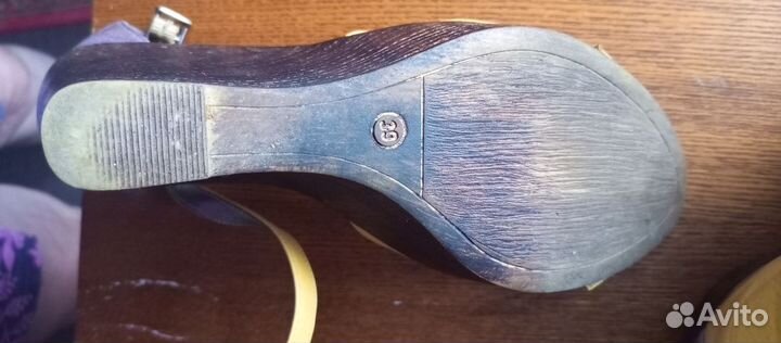 Босоножки женские 39 размер натуральная кожа
