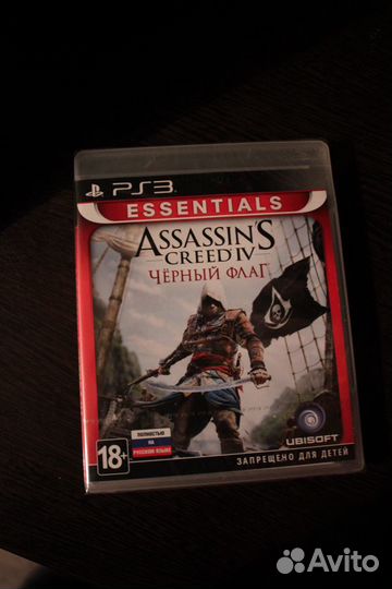 Новый диск легендарной игры Assassins Creed IV ps3