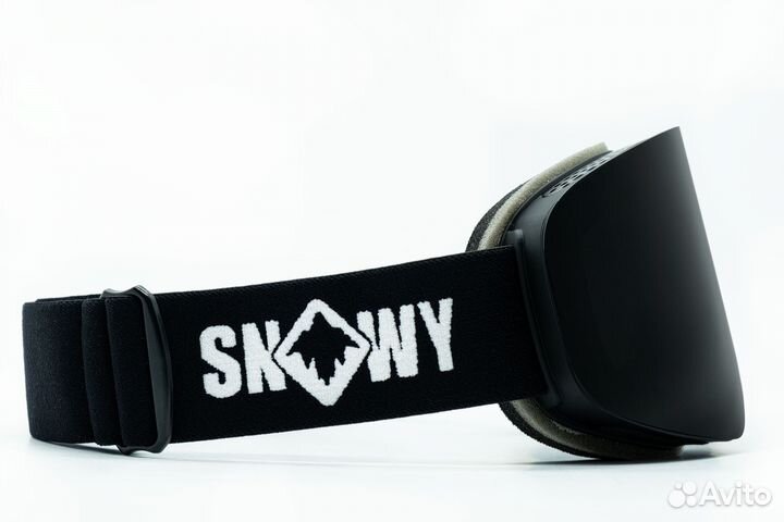 Маска snowy aura black линзы: black lens S4+S1