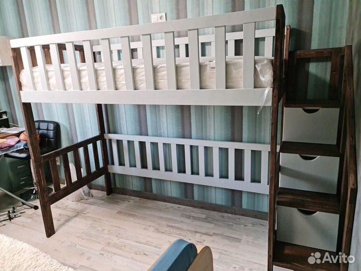 Кровать двухъярусная от 3 лет