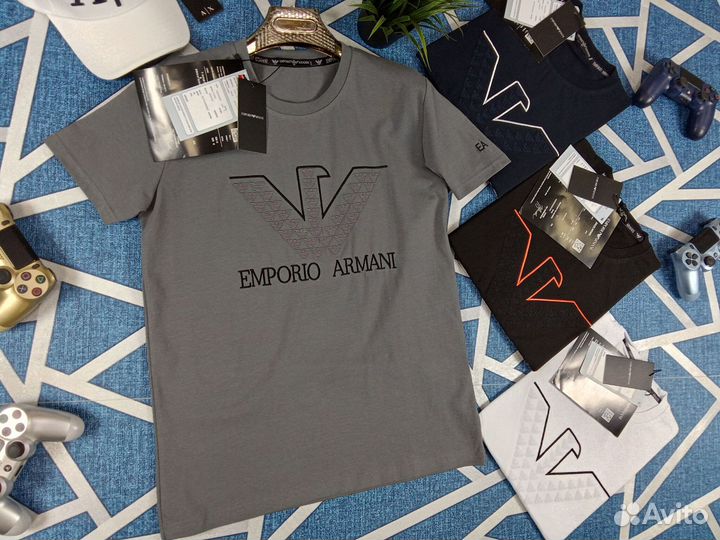 Футболка Emporio Armani 4 цвета