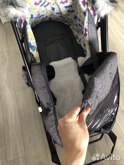 Коляска санки