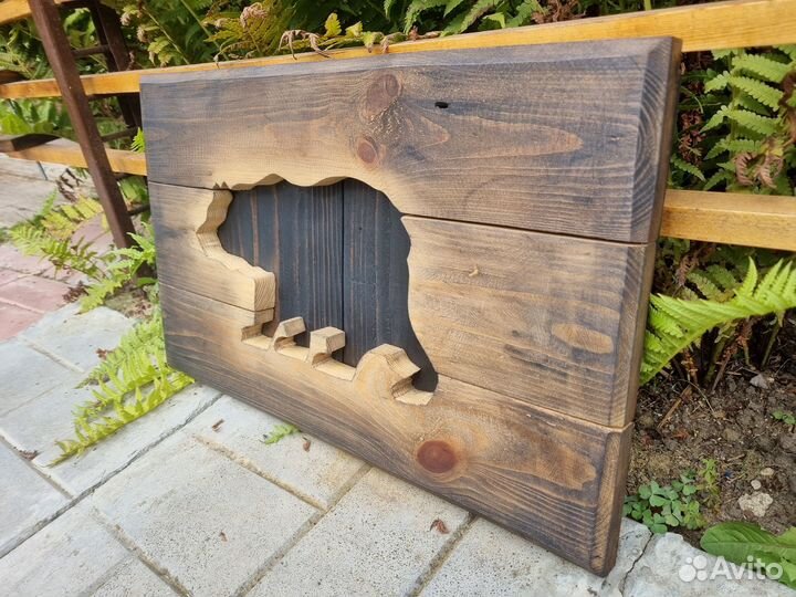 Панно настенное «Медведь»