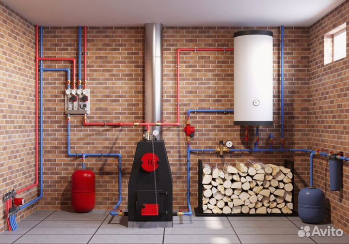Твердотопливный котёл 50 квт