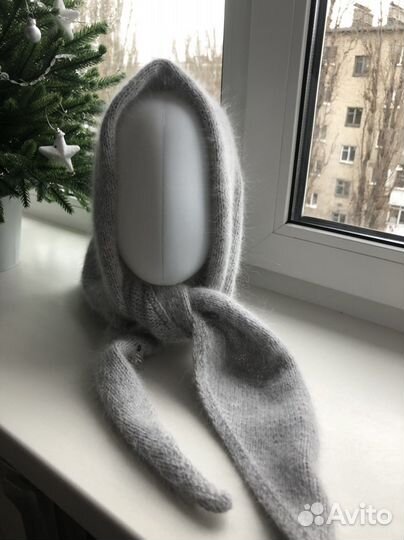 Бактус(косынка) из пуха норки