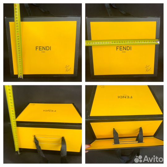 Брендовая коробка Dior, Fendi, Naked Wolfe