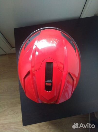 Мото шлем Alltop красный
