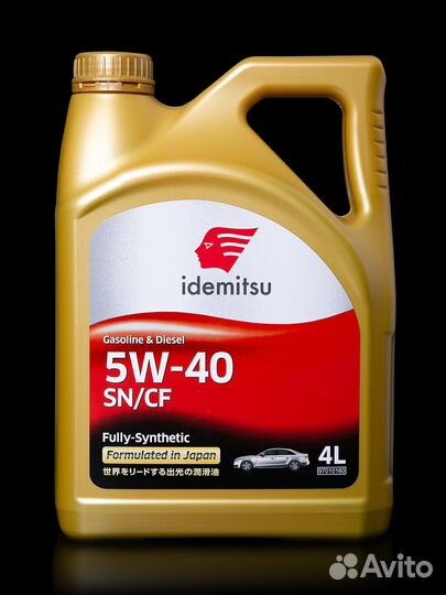 5w-40 Idemitsu 4л