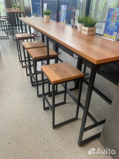 Барный стол лофт