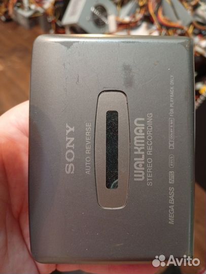 Кассетный плеер sony wm gx614.walkman