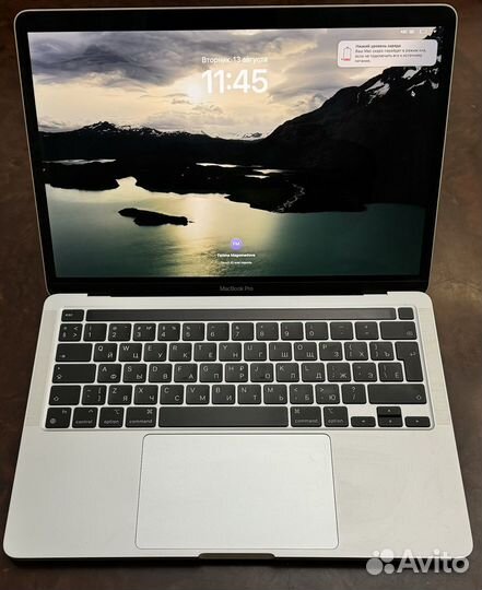Apple macbook pro 13 2020 m1 8gb 256gb