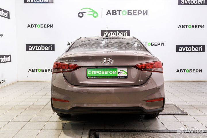 Hyundai Solaris 1.6 AT, 2018, 135 000 км
