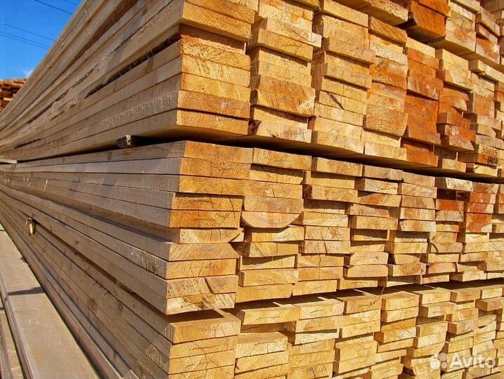Доска обрезная строительная с доставкой