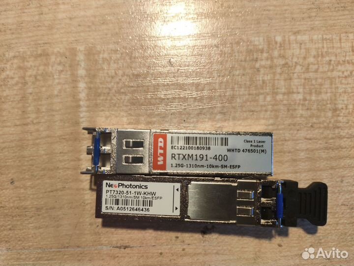 Модули трансиверыSFP, CFP, gbic, XFP: SM, MM, RJ45