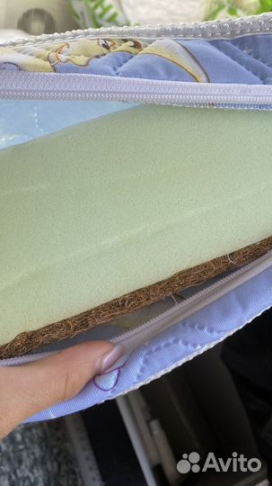 Кроватка детская с матрасом бу