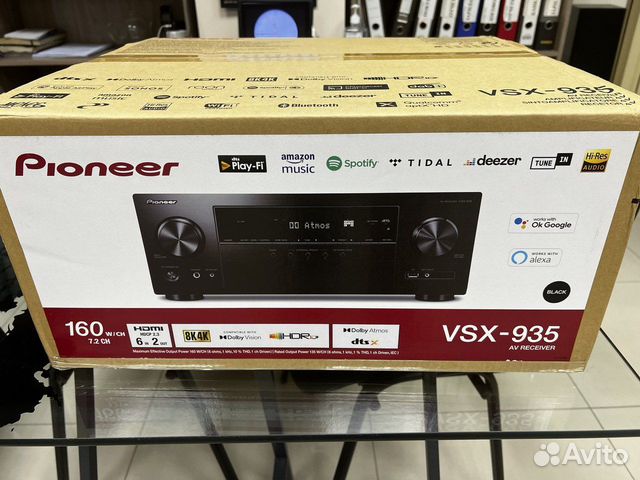 Pioneer VSX-935 NEW в наличии, европеец, 220V