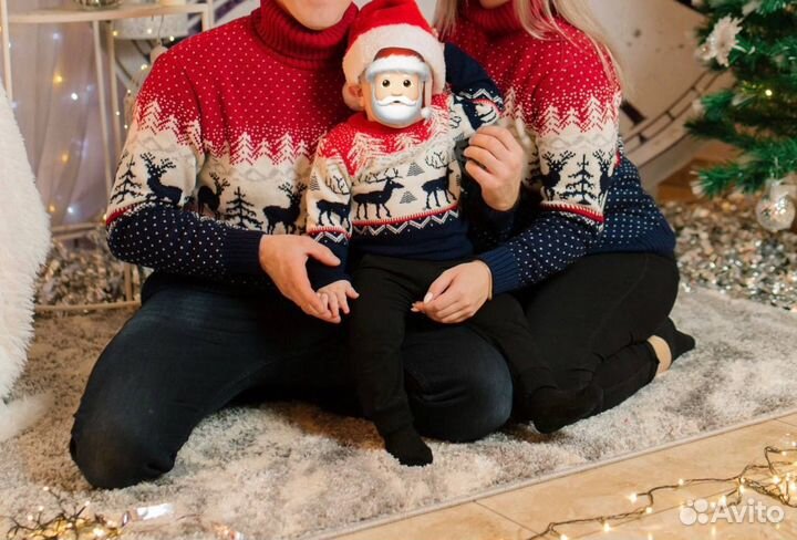 Фэмили лук свитера