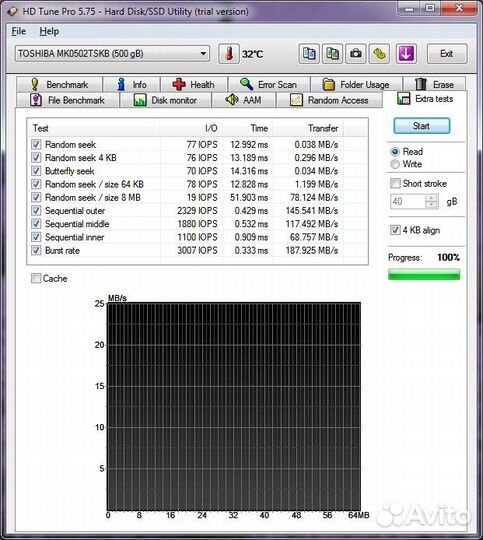 HDD Toshiba MK0502tskb 500Gb (Sata-II)
