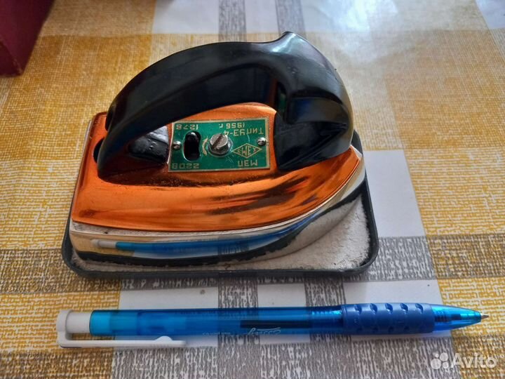 Утюг дорожный миниатюрный