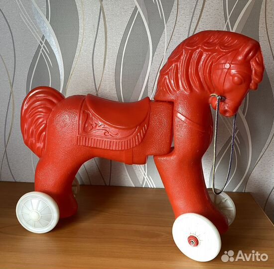 Игрушка лошадь СССР