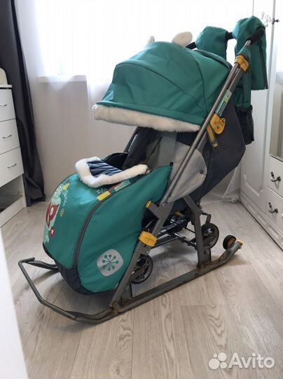 Коляска санки ника 7-2