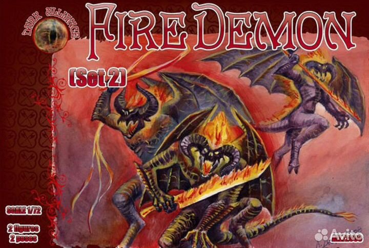 ALL72036 Fire Demon set 2