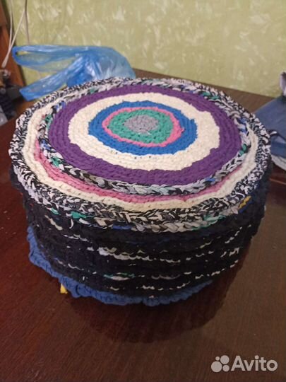 Накидки для стульев, коврики сидушки