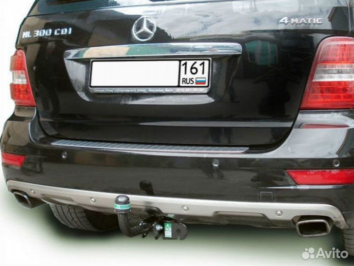 Фаркоп установка тсу Mercedes-Benz M-Class W166, 2