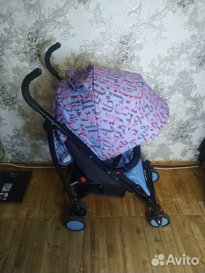 Прогулочная коляска трость бу