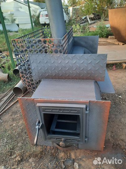 Печь для бани на 3 помещения