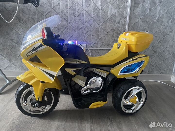 Детский электро мотоцикл