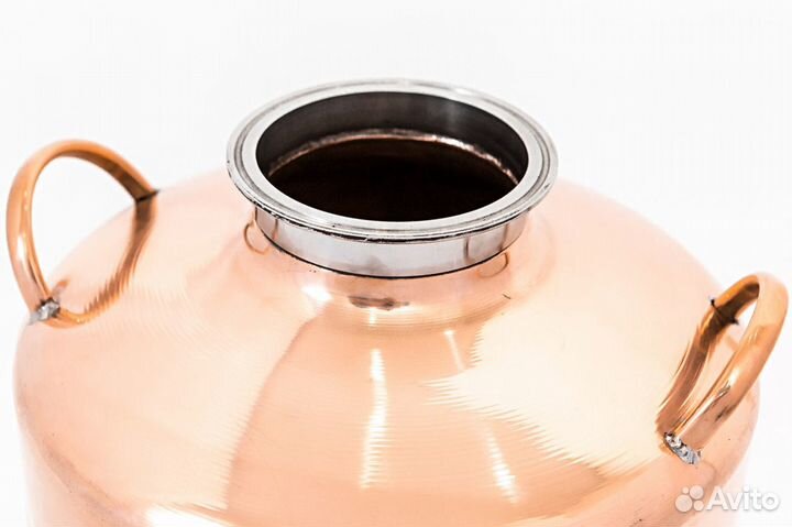 Колонный самогонный аппарат Медный 20л кламп 4