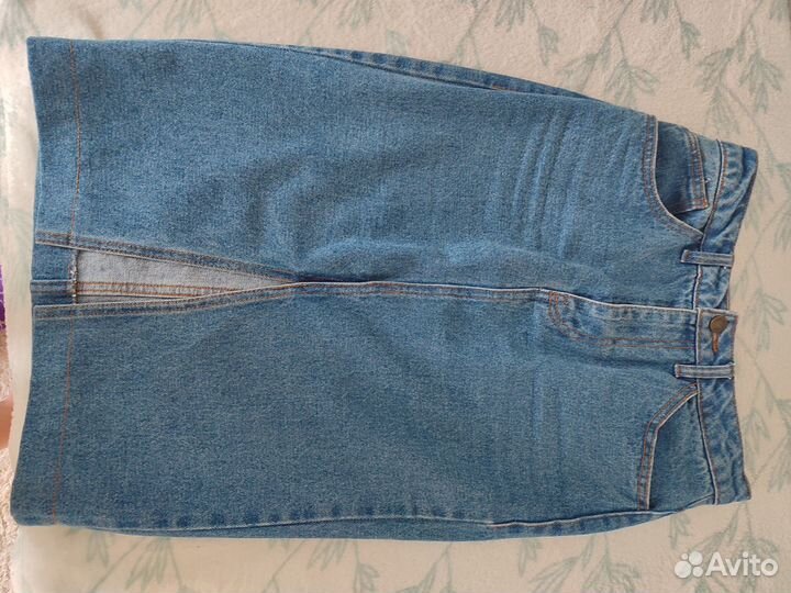 Джинсовая юбка