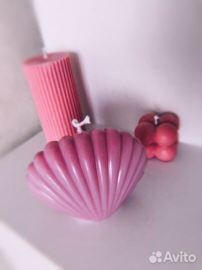 Ароматическая свеча ручной работы