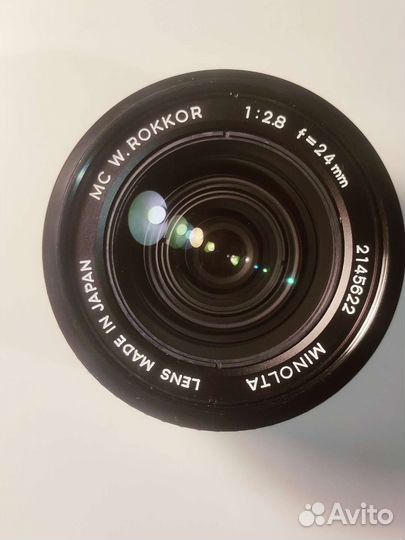 Отличный Minolta Rokkor 35 mm 2.8