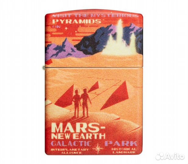 Зажигалка Zippo 49634 Mars Design Оригинал Новая