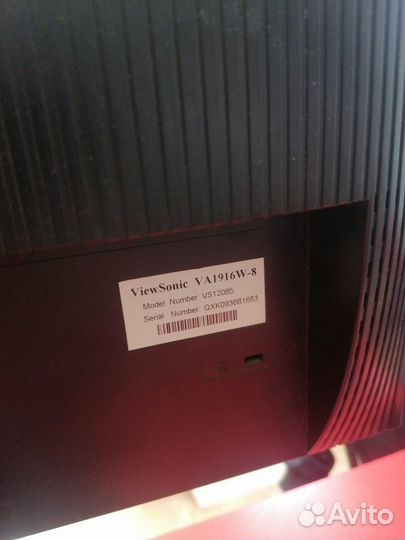 Монитор 19' Viewsonic VA1916W-8