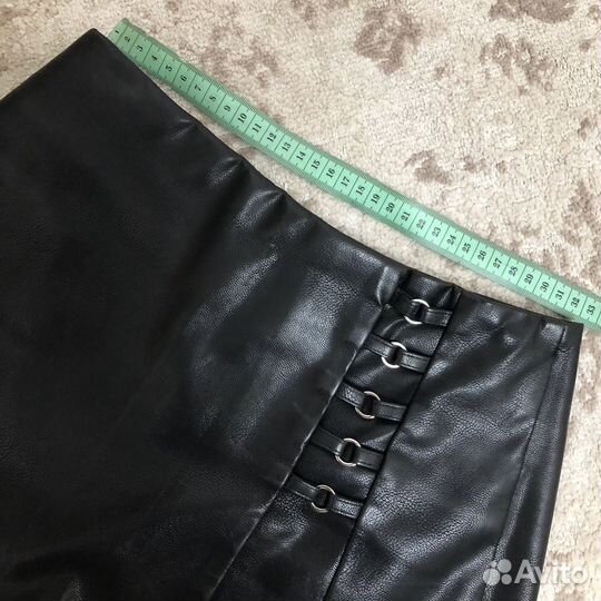 Юбка-шорты экокожа, 42