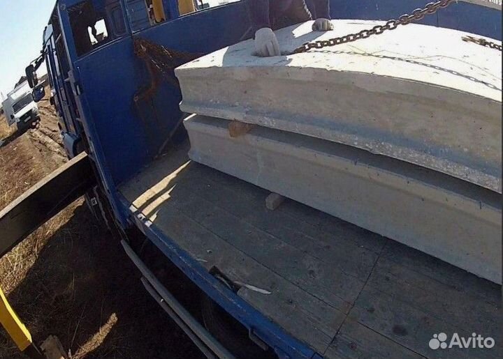 Плиты железо-бетонные, армированные